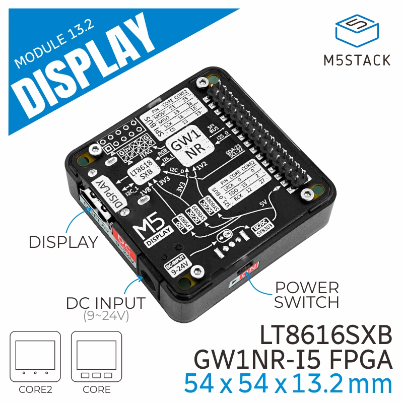 Electronics Project Kit - M5Stack Official Display Module 13.2