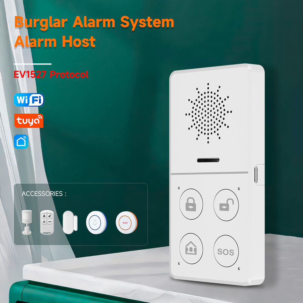 Tuya Wifi Smart Alarm System 4 - огляд і ціна Smart Home Automation Kit