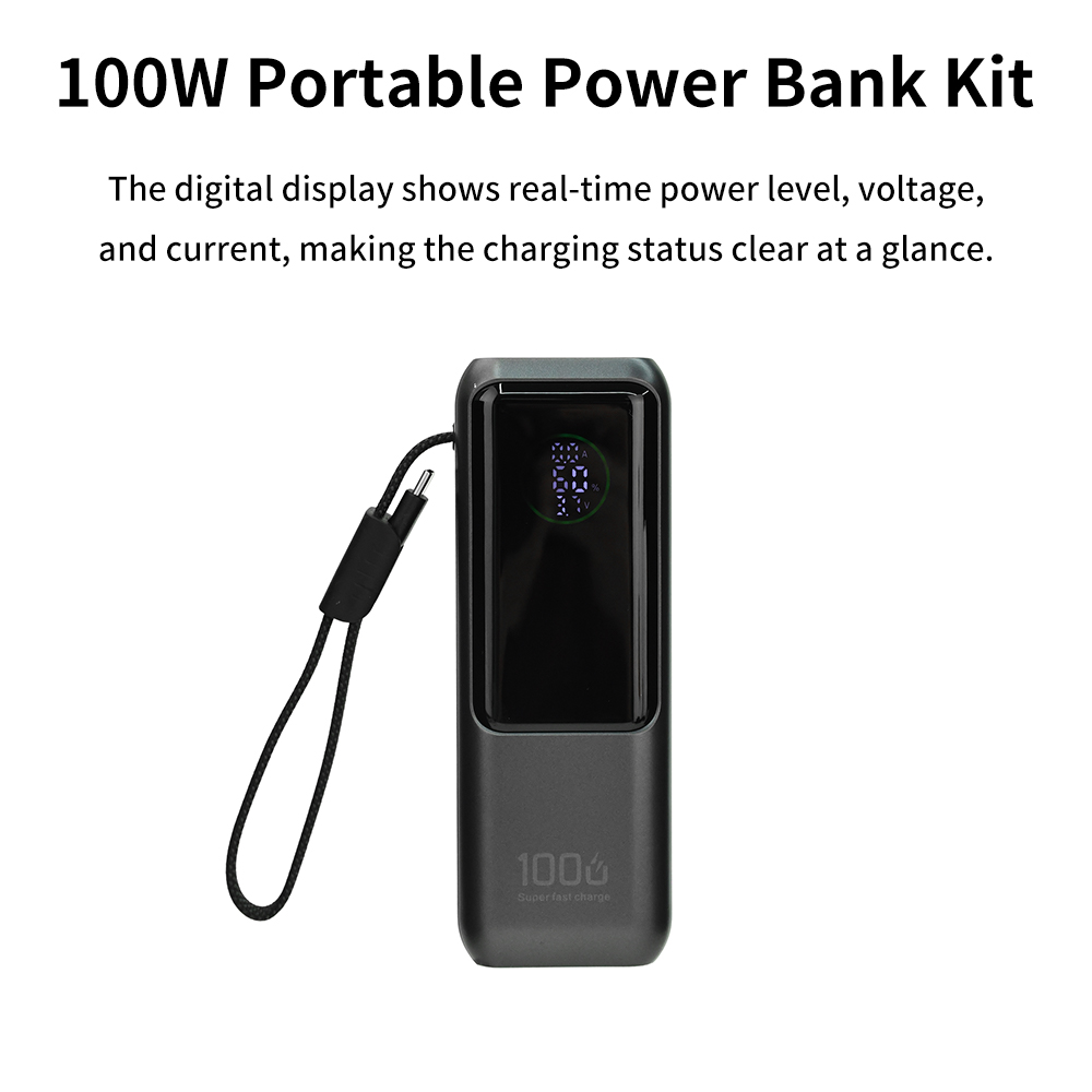 PD 100W Fast Charging Power Ba - огляд і ціна Electronics Project Kit