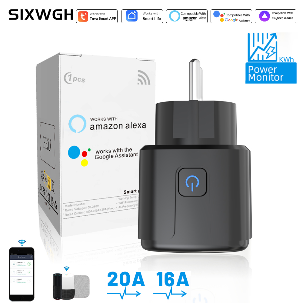 Tuya Smart Socket WiFi Remote  - огляд і ціна Wifi Smart Plug