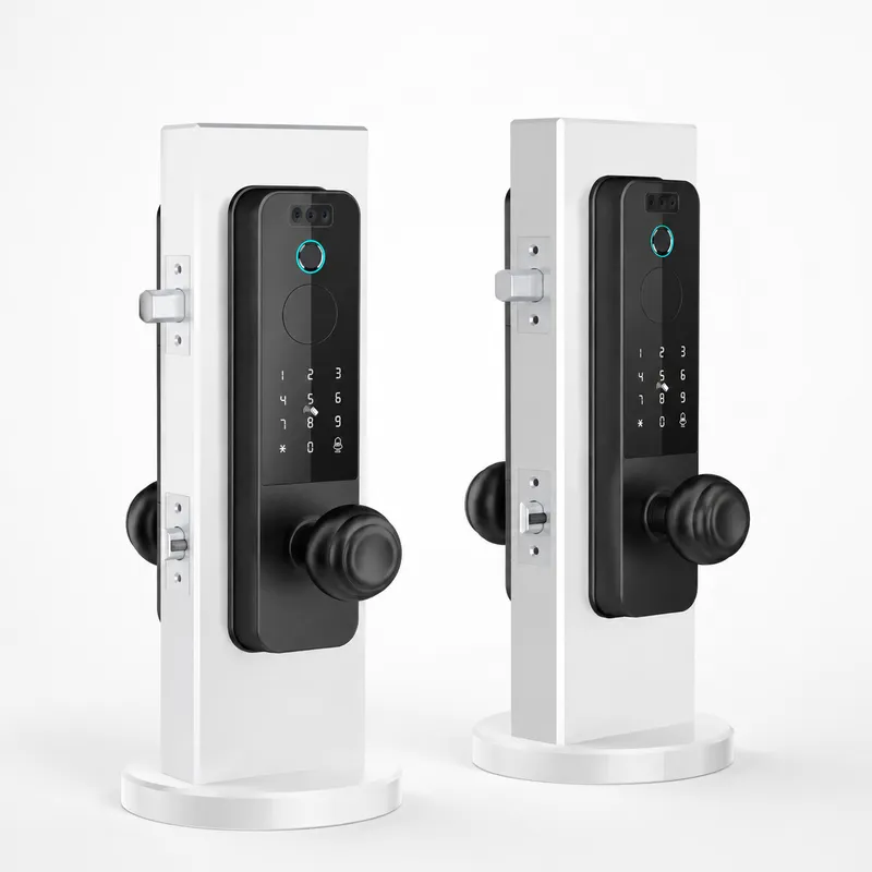 Cross-border Wooden Door Lock  - огляд і ціна Smart Door Lock Wifi