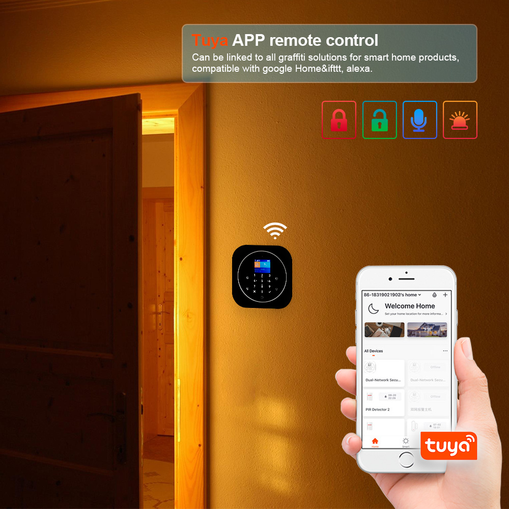 KERUI G12 Wireless Tuya Home A - огляд і ціна Smart Home Automation Kit