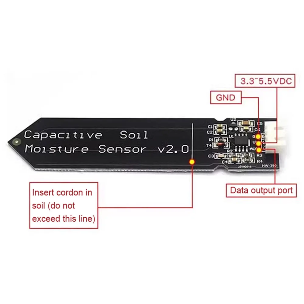 5/10PCS Capacitive Soil Moistu - огляд і ціна Sensor Kit Arduino
