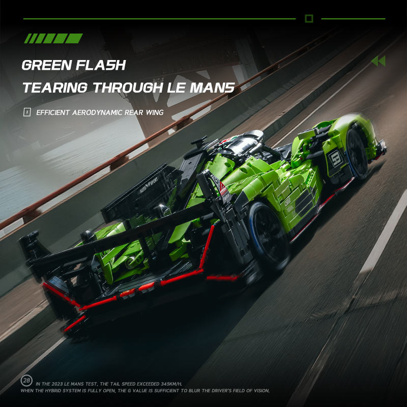 MOC Lamborghini SC63 WEC & IMS - огляд і ціна Stem Robotics Kit