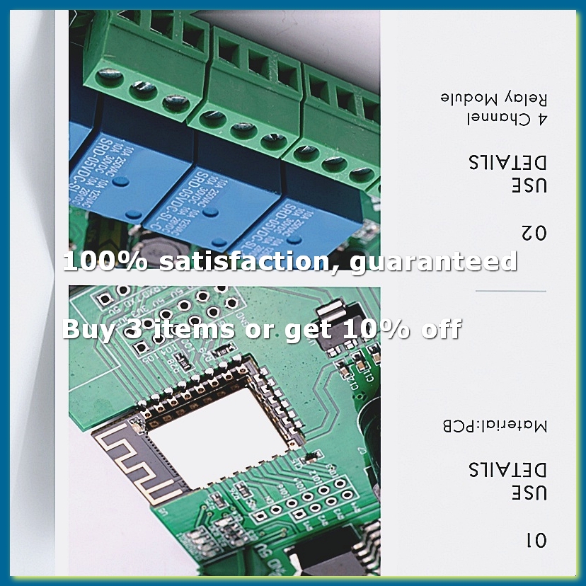 ESP8266 Wireless WIFI 4 Channe - огляд і ціна Esp8266 Relay Module