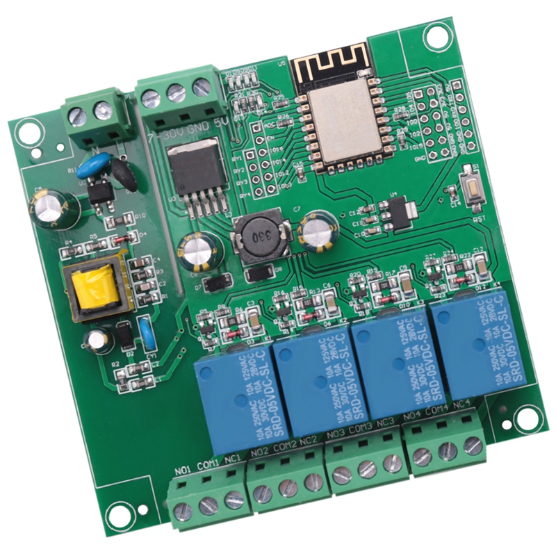 ESP8266 Wireless WIFI 4 Channe - огляд і ціна Esp8266 Relay Module