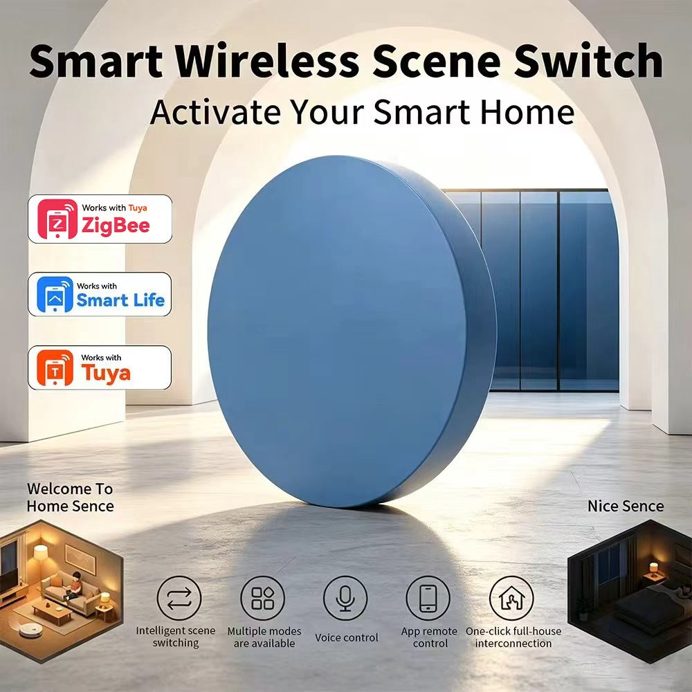 Zigbee Smart Scene Push Button - огляд і ціна Smart Home Automation Kit