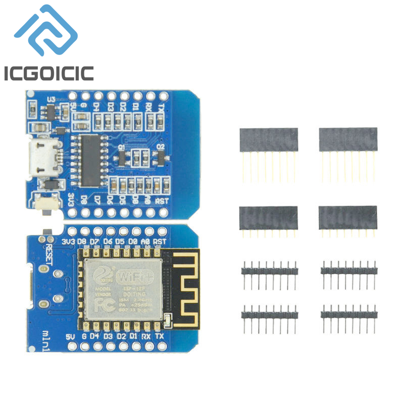 D1 Mini-Mini NodeMcu 4M Bytes  - огляд і ціна Esp8266 Relay Module