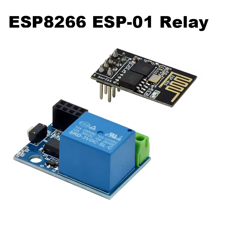 ESP8266 ESP-01S 5V WiFi Relay  - огляд і ціна Esp8266 Relay Module